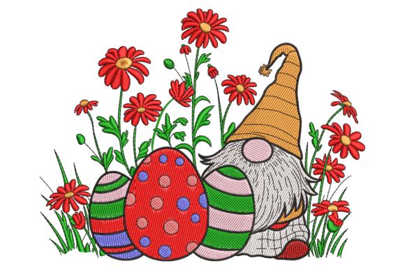 Easter Floral Gnome